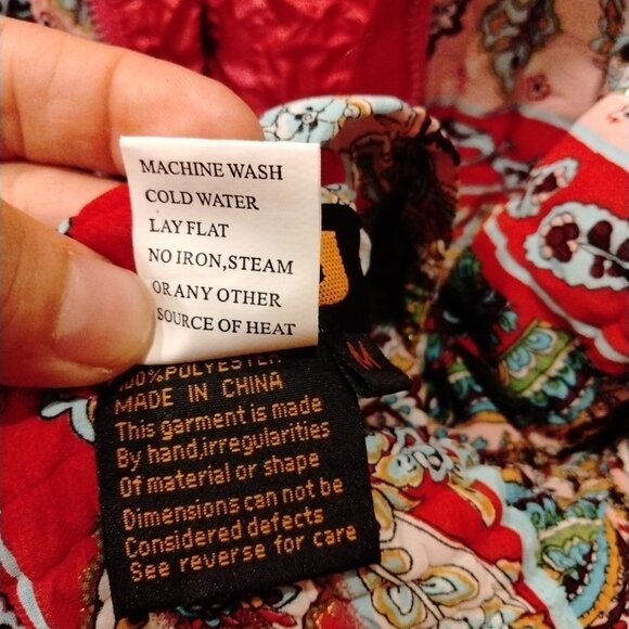 Paisley/flowered Reversible Ubu jacket - Picture 11 of 12